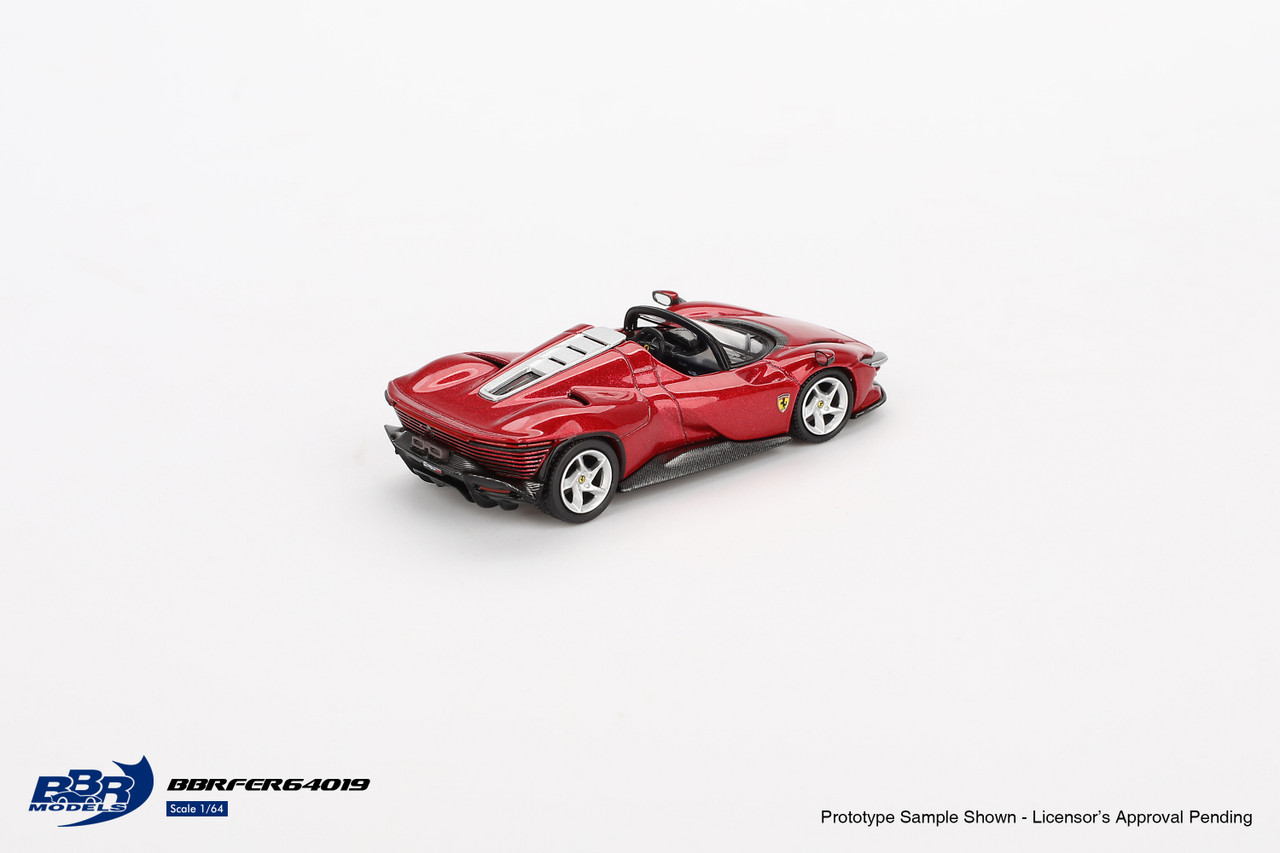 1/64 BBR Ferrari Daytona SP3 (Rosso Imola Red) Diecast Car Model