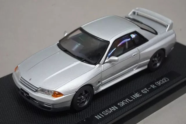 ニスモ スカイラインR32 GT-R GROUP-Ａ EBBRO 1/43 Ebbro 1989 Nissan Skyline GT-R (R32) (Silver) Car Model