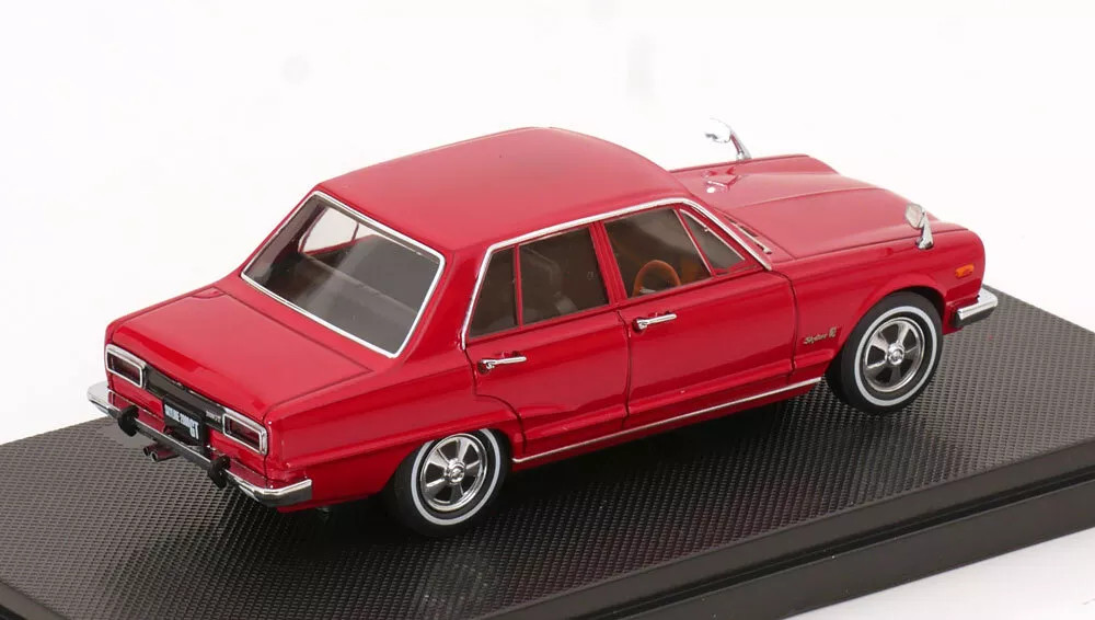 ミニカー EBBRO Nissan Skyline GT-R KPGC10 1/43 1/43 Ebbro 1968 Nissan Skyline GT (GC10) (Red) Car Model