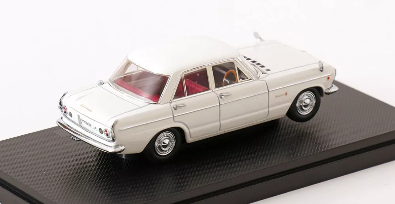 1/43 Ebbro 1966 Nissan Prince Skyline 2000GT-B (White) Car