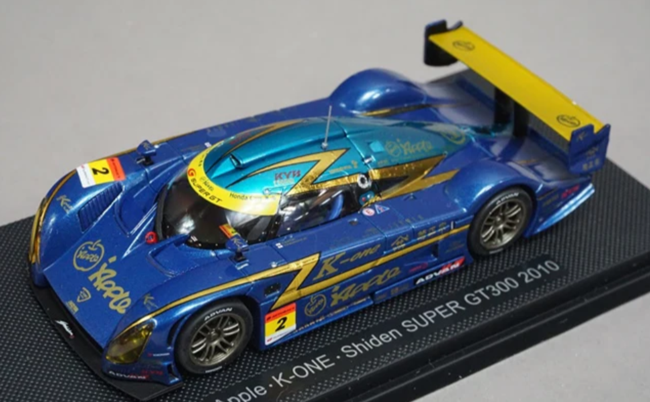 フリー 1/43 Ebbro 2010 Mooncraft Shiden #2 Super GT Series Apple K