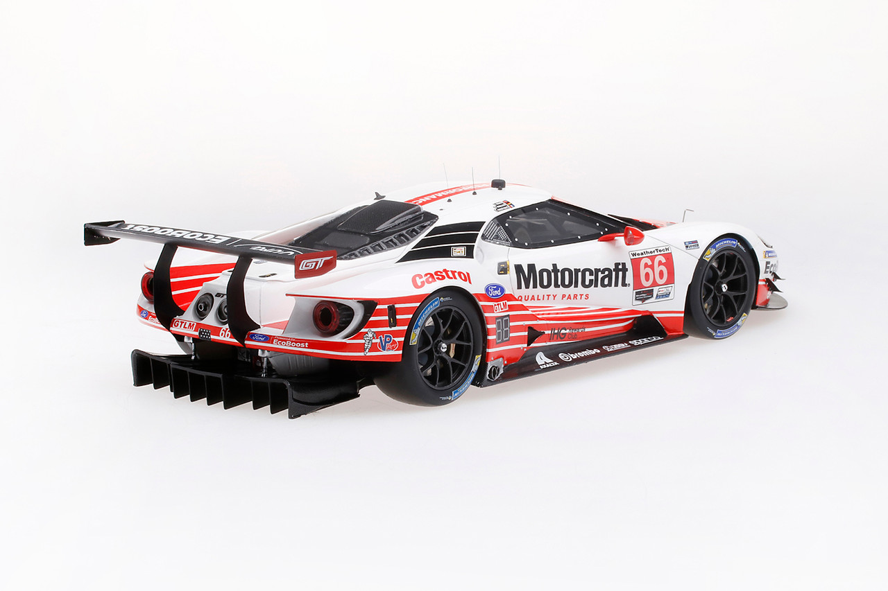 1/18 Top Speed Ford GT GTLM #66 2019 Daytona 24 Hr. Ford Chip