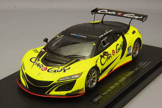 1/43 Ebbro 2018 Honda NSX GT3 #777 10h Suzuka Car Guy Racing Kei