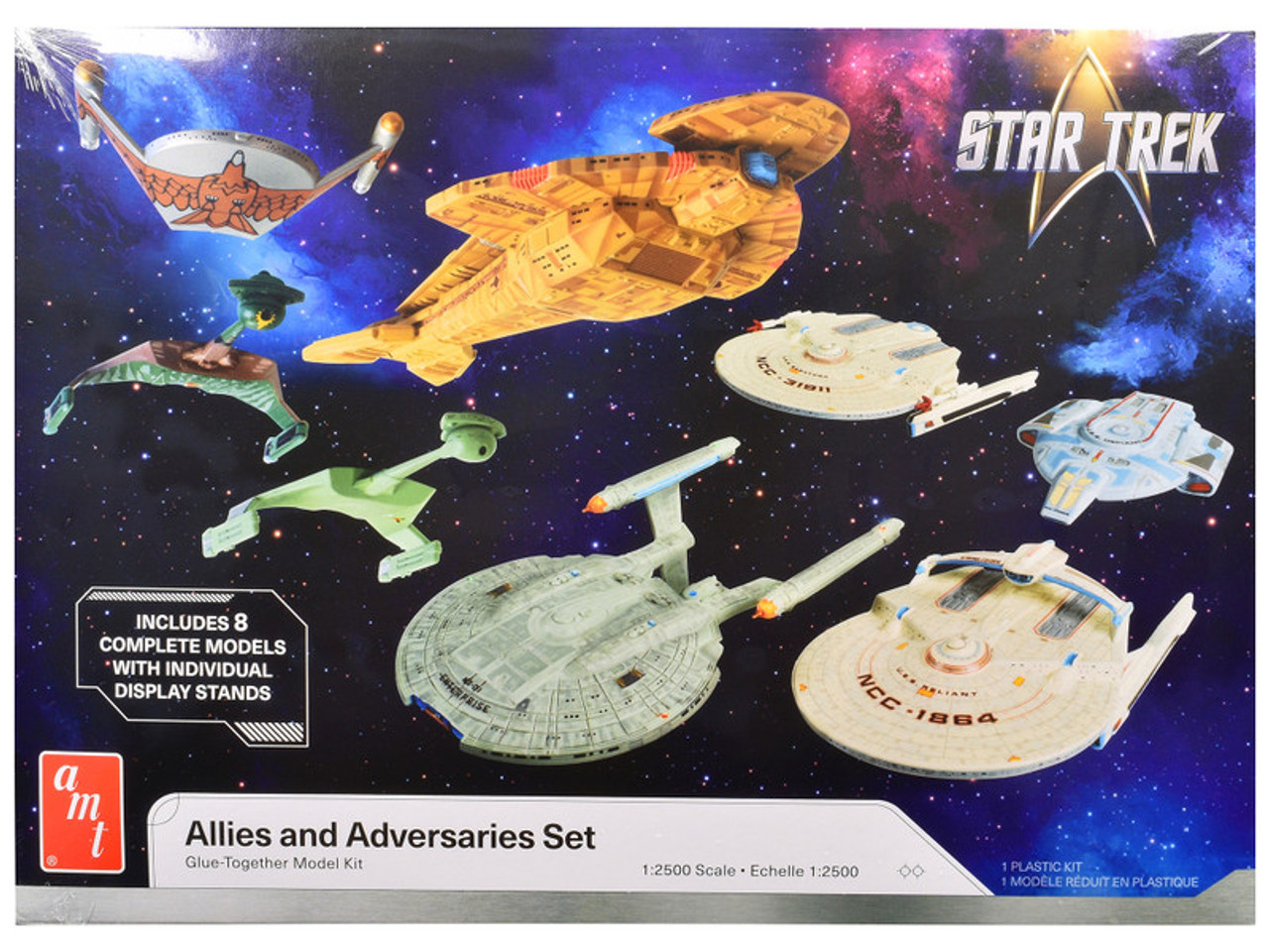 Skill 2 Model Kit Allies and Adversaries Space Ship Set