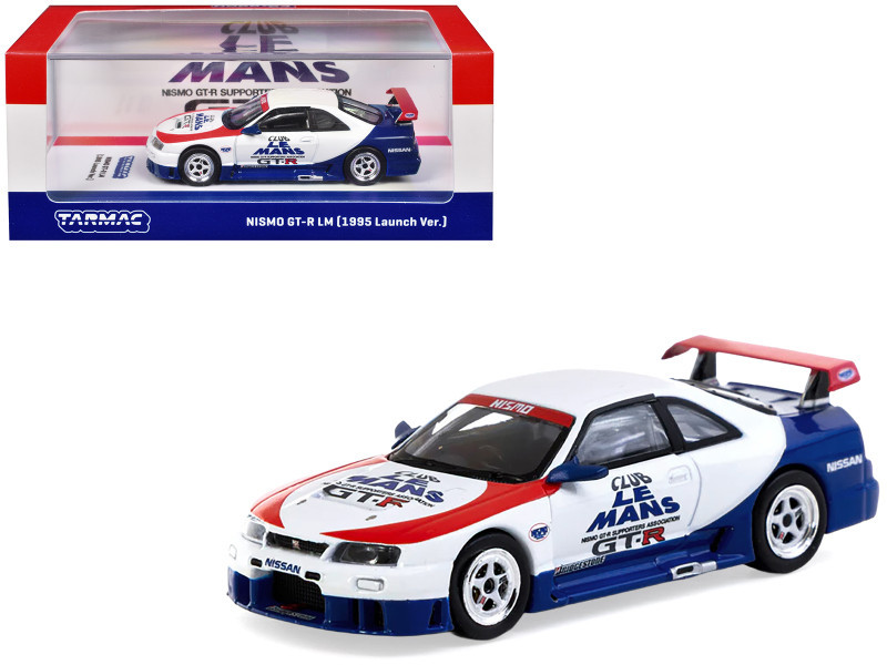 1/64 Tarmac Works Nissan NISMO GT-R LM Test Car Diecast Car Model