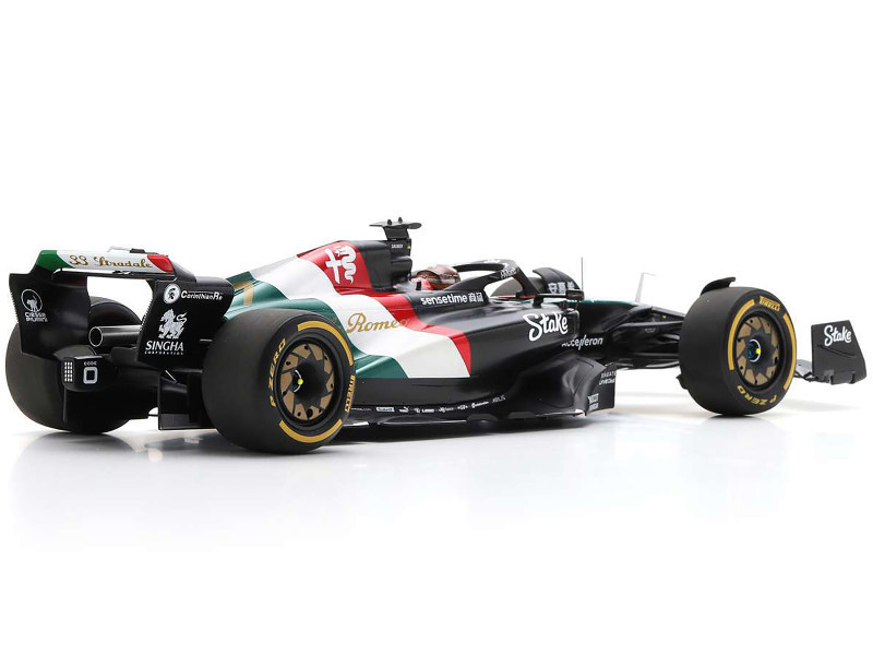 1/18 Spark 2023 Formula 1 Valtteri Bottas Alfa Romeo C43 #77