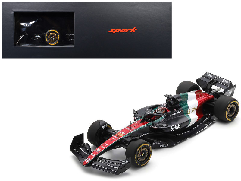 K　-Lost Small World- 1/18 Spark 2023 Formula 1 Valtteri Bottas Alfa Romeo C43 #77