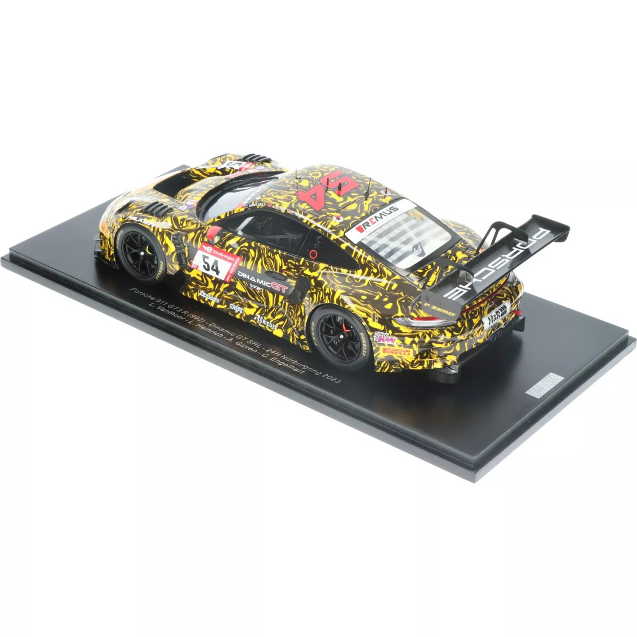 クラウン 1/18 Spark 2023 Porsche 911 GT3 R #54 24h Nürburgring Dinamic GT