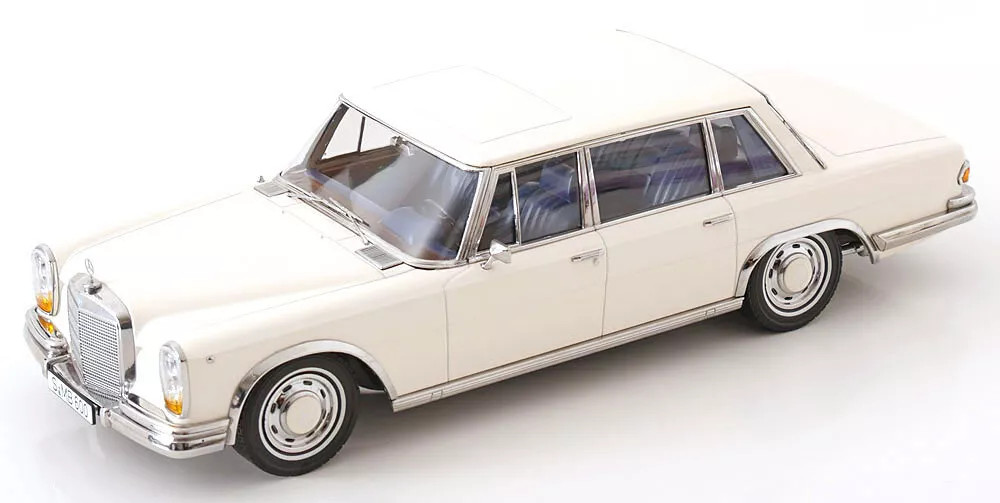 1/18 KK-Scale 1963 Mercedes-Benz 600 SWB (W100) (White) Diecast
