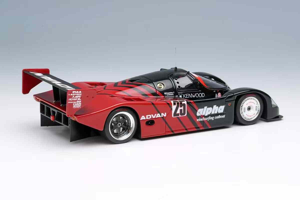 1/43 Makeup 1989 Porsche 962C Advan Alpha Nova JSPC Fuji 500KM #25