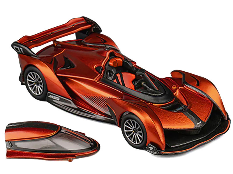 1/64 CM Model Mclaren SolusGT (Metallic Orange) Diecast Car Model