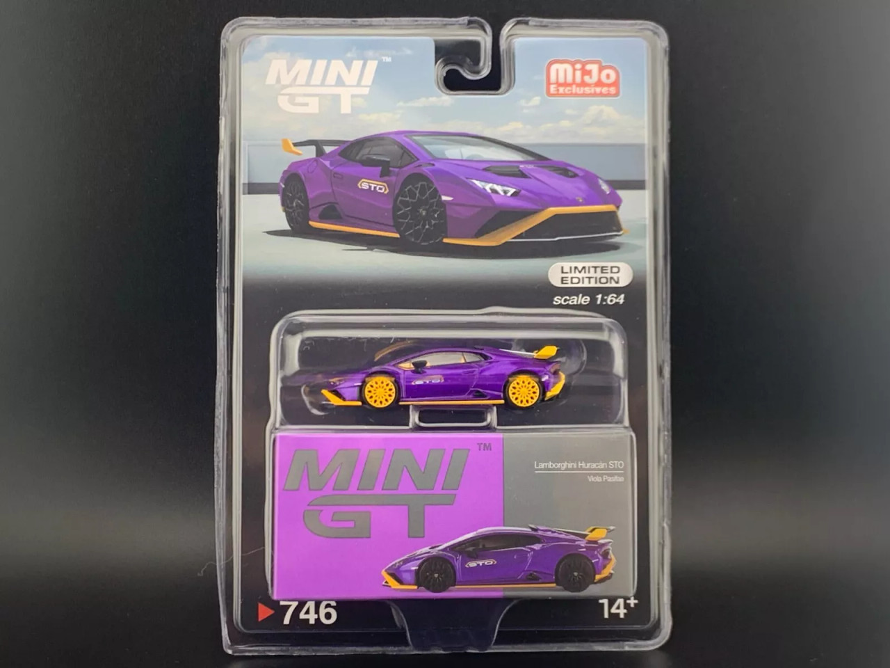 MiniGT ランボルギーニ ウラカン STO ヴィオラパシファエ チェイス Amazon.com: (Pre-order) Mini GT Lamborghini Huracán STO