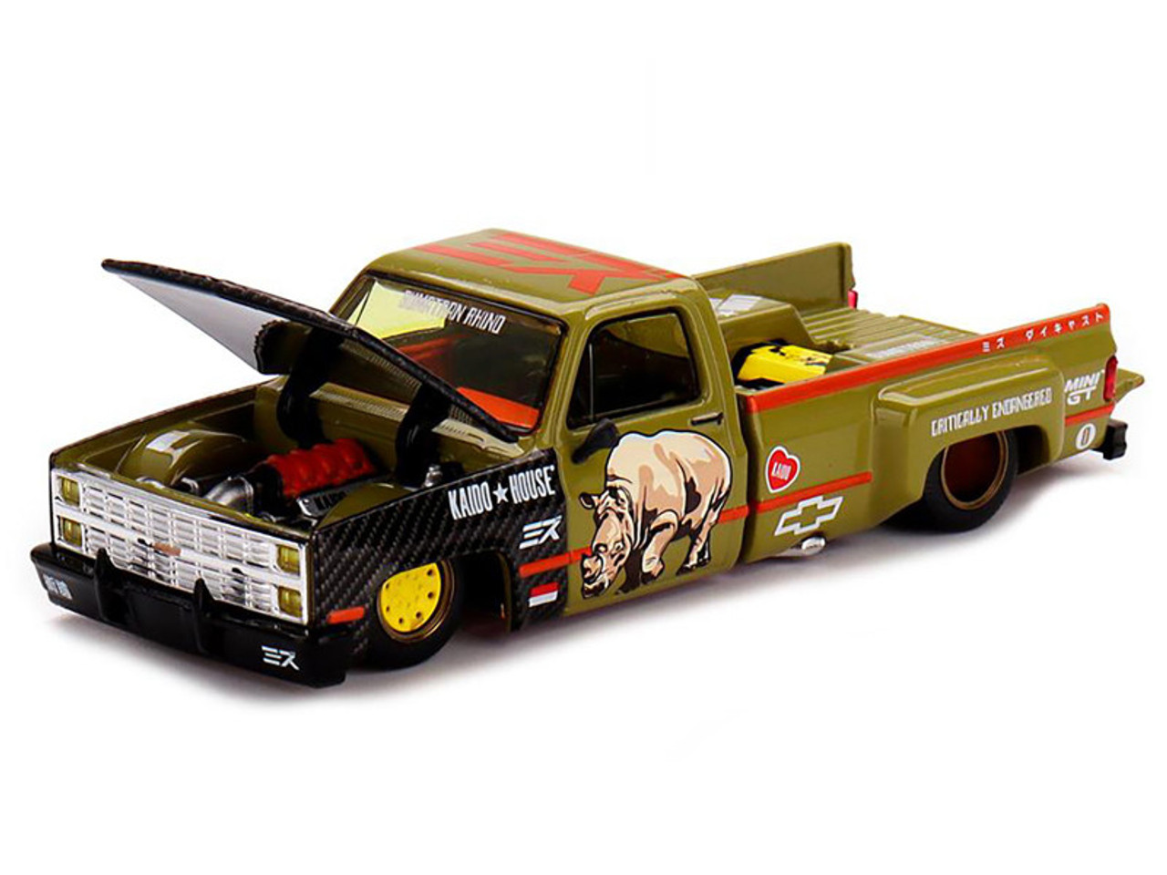 AX15 2本セット 1/64 Kaido House Chevrolet Silverado “Sumatran Rhino