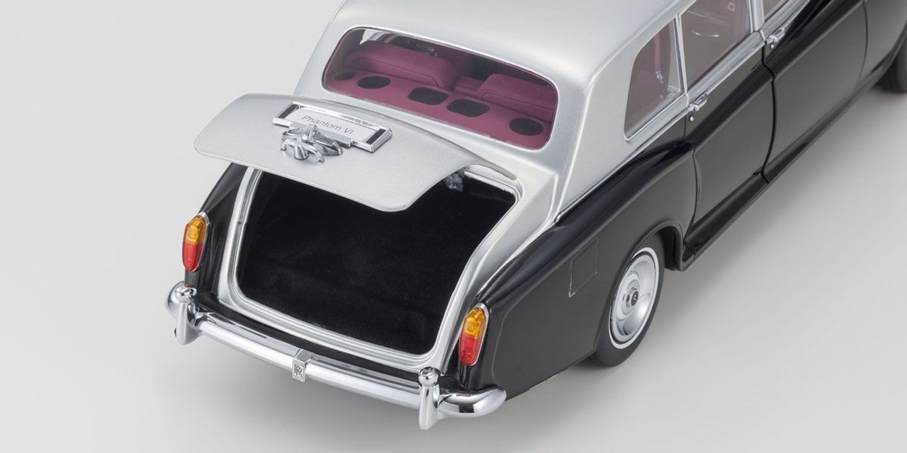 1/18 Kyosho Rolls Royce Phantom VI Phantom 6 (Black & Silver
