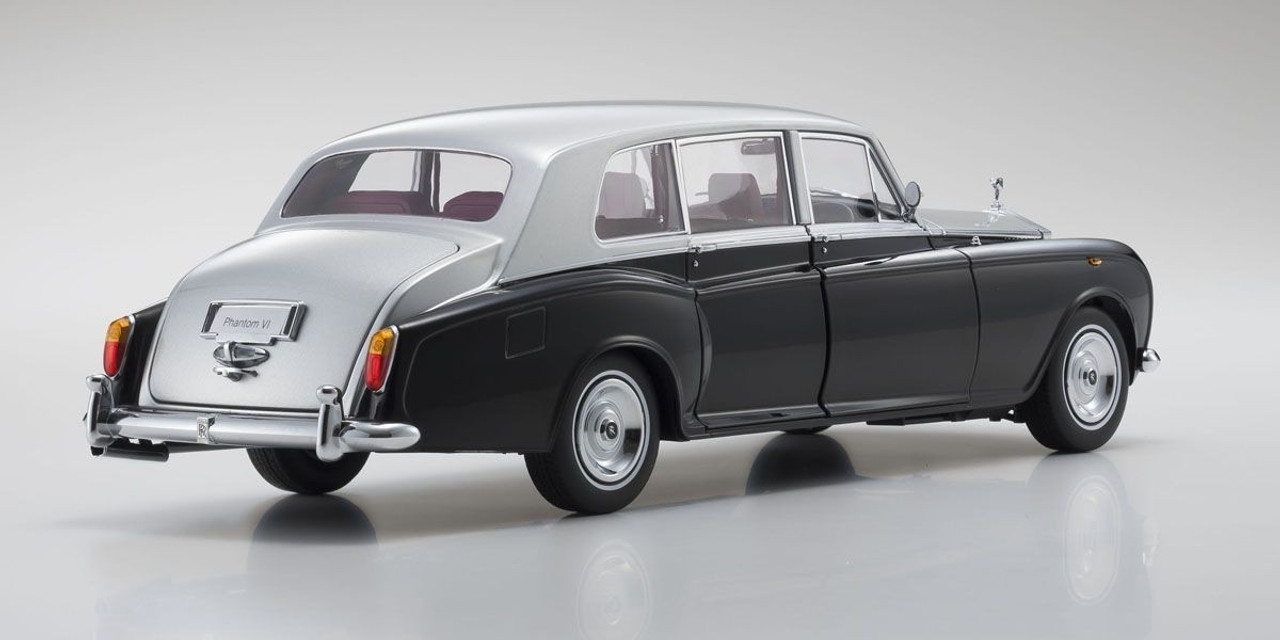 1/18 Kyosho Rolls Royce Phantom VI Phantom 6 (Black & Silver