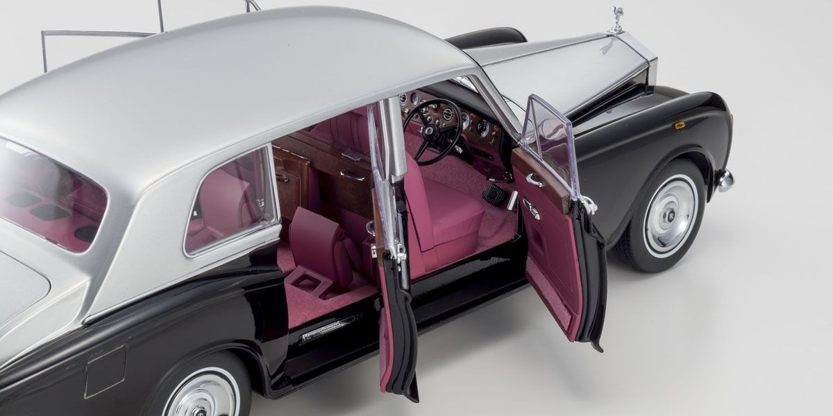 ★Rolls-Royce Phantom VI 赤と銀★ 1/18 Rolls Royce Phantom VI EWB 1968 Silver Red Diecast