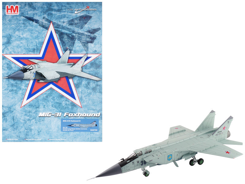 Mikoyan MIG-31K Foxhound D Interceptor Aircraft 