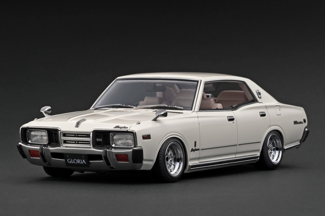 1/18 Ignition Model Nissan Gloria Brougham (330) (White) Car Model
