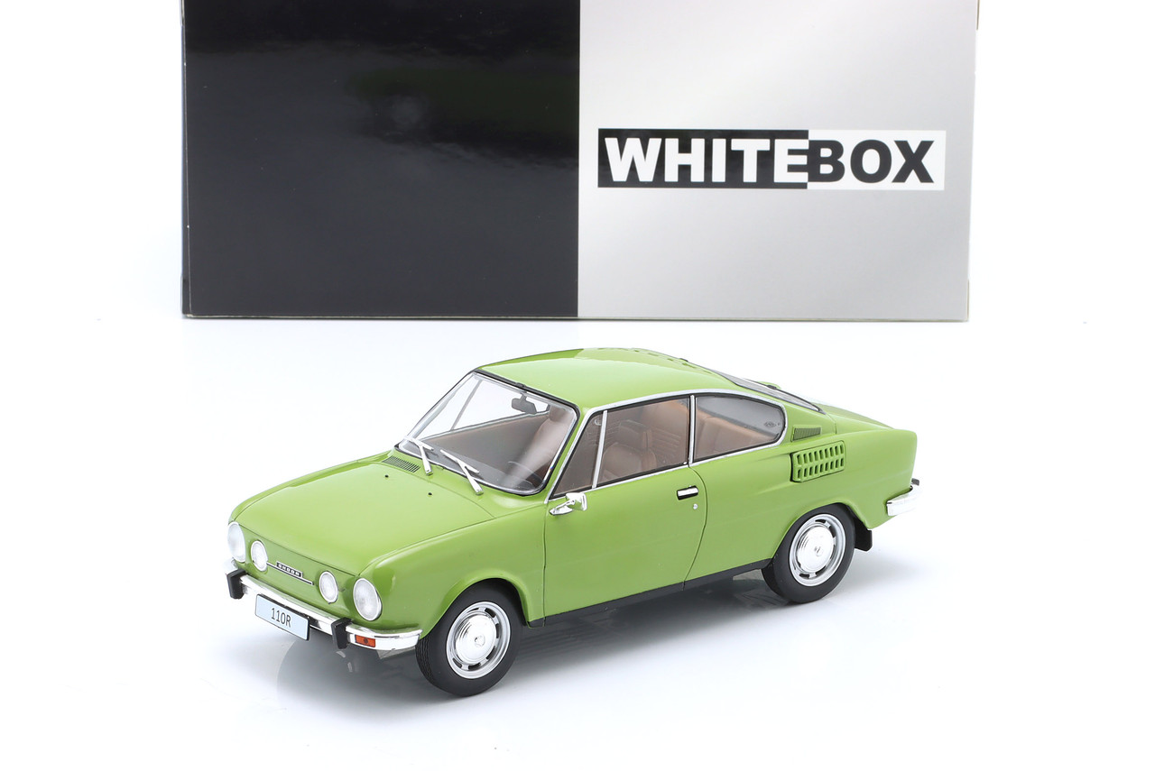 1/24 Whitebox 1970 Skoda 110R (Green) Diecast Car Model