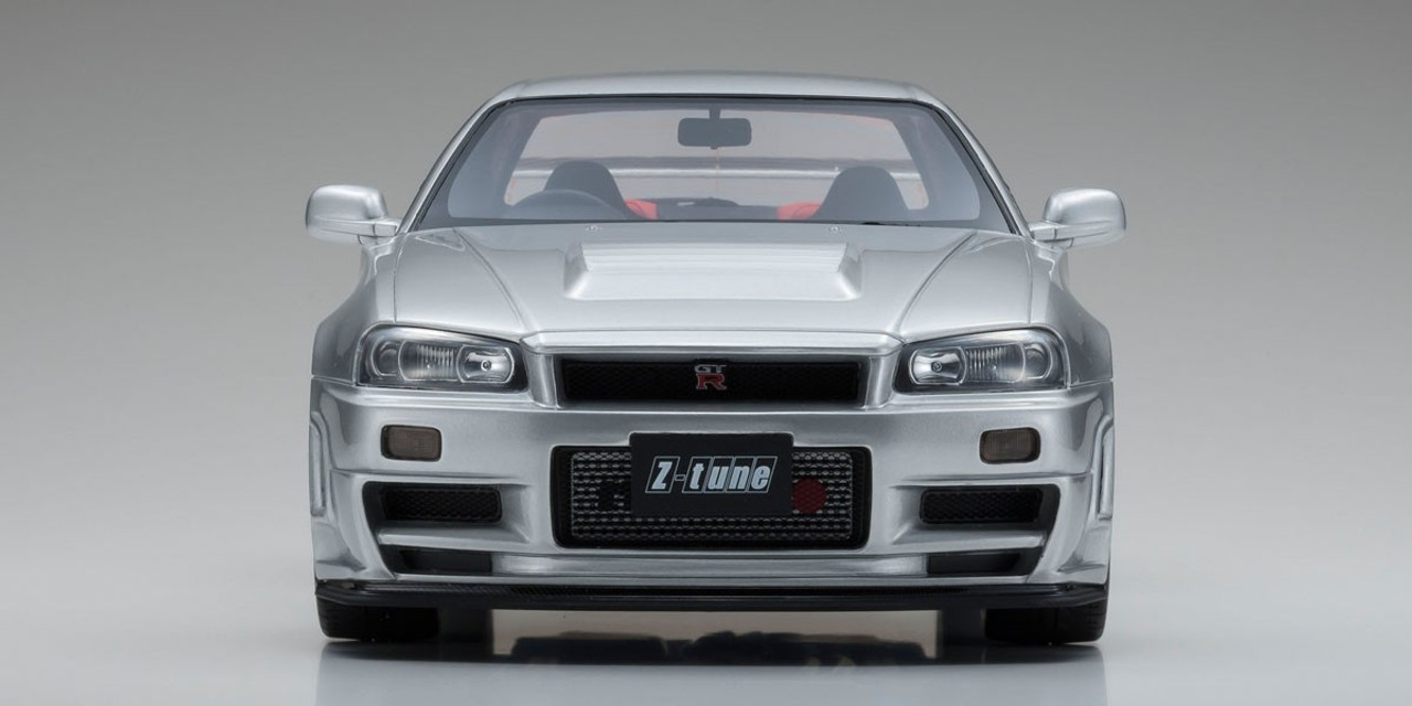 1/12 Kyosho Nissan R34 GTR GT-R Nismo Z-tune Ztune (Silver) Resin