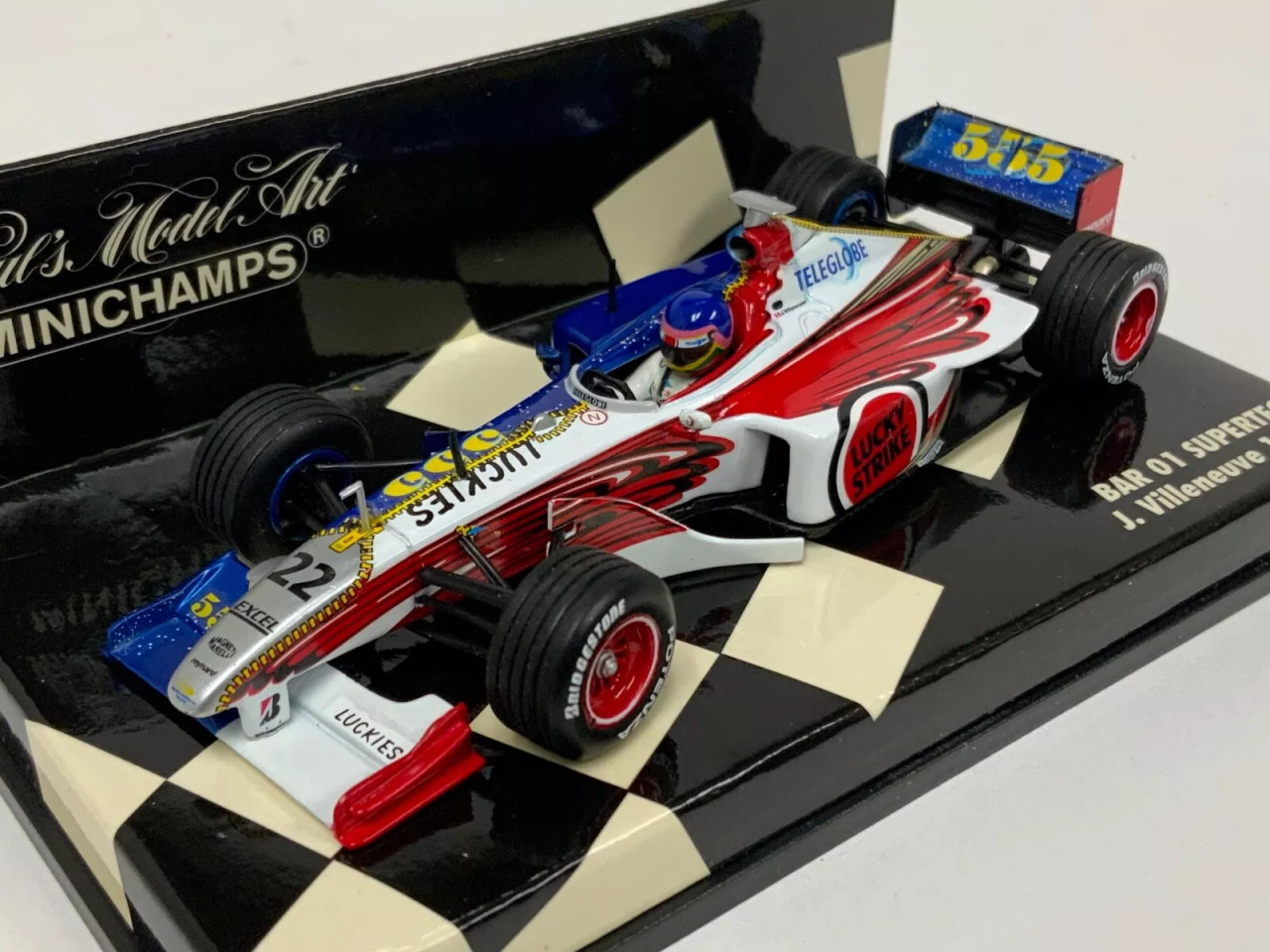 1/43 Minichamps 1999 Formula 1 BAR 01 Supertec car #22 1999