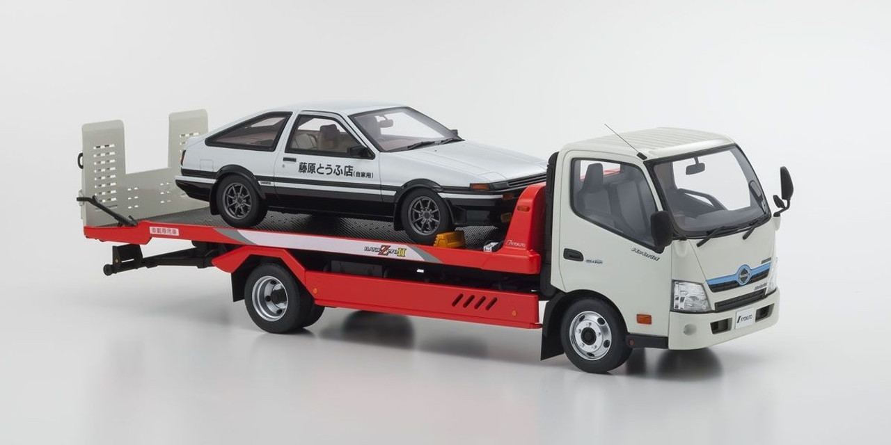 1/18 Kyosho Samurai KYOKUTO Flatop Zero Ⅱ (White) Resin Car Model (small car is not included)