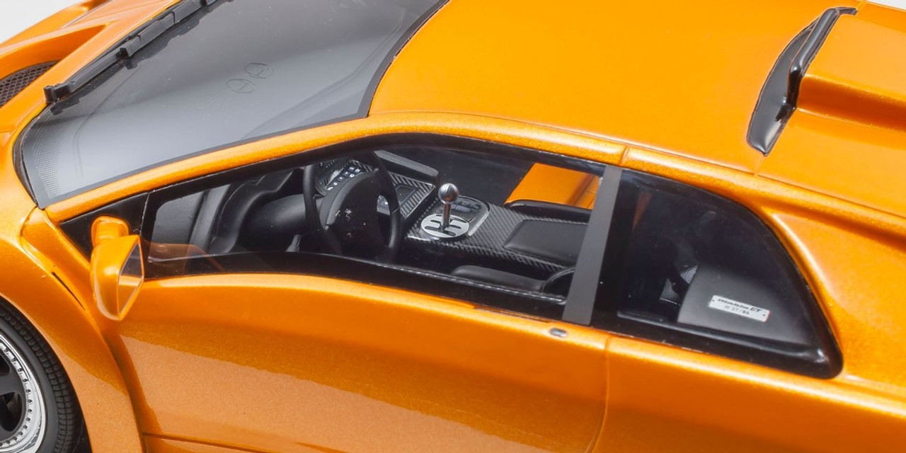 D① 1/18 Kyosho Lamborghini Diablo GT (Orange Pearl) Resin Car