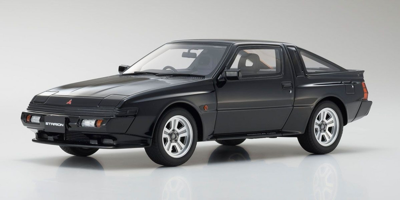 1/18 Kyosho Samurai Mitsubishi Starion GSR-VR (Black) Resin Car Model