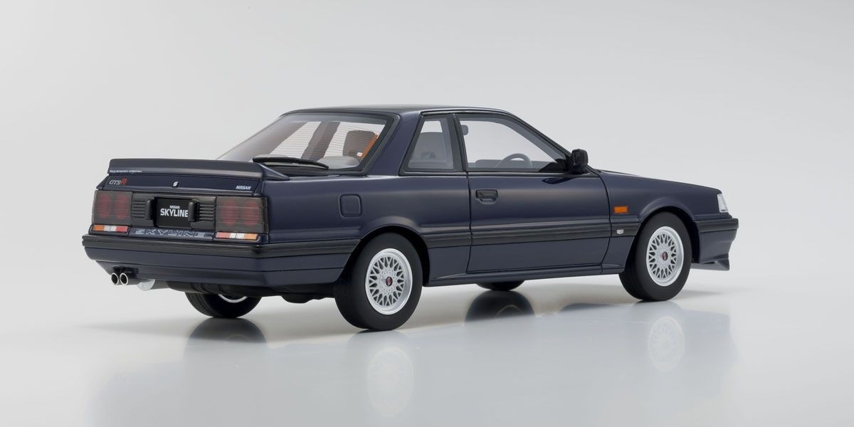 京商 Samurai 1/18 Nissan Skyline GTS-R 1/18 Kyosho Samurai Nissan Skyline GTS-R GTSR (Dark Blue) Resin