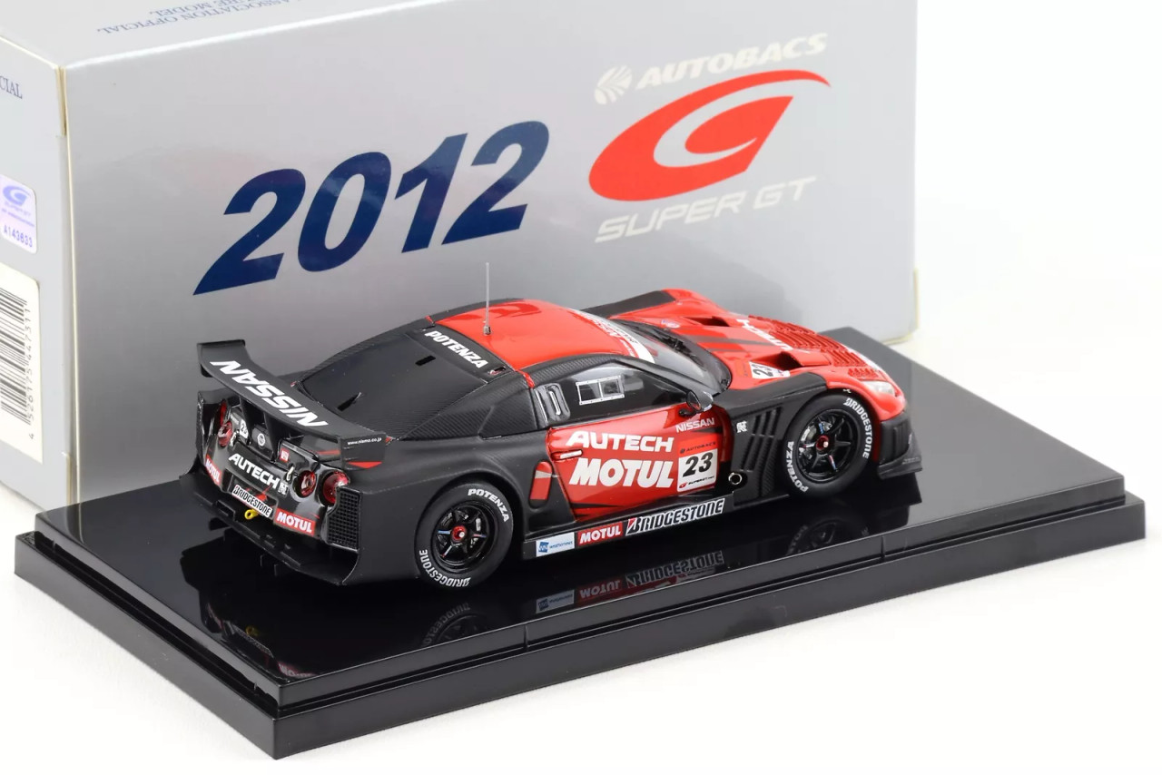 すばる 1/43 Ebbro 2012 Nissan GT-R GT500 #23 Okayama Test Super GT