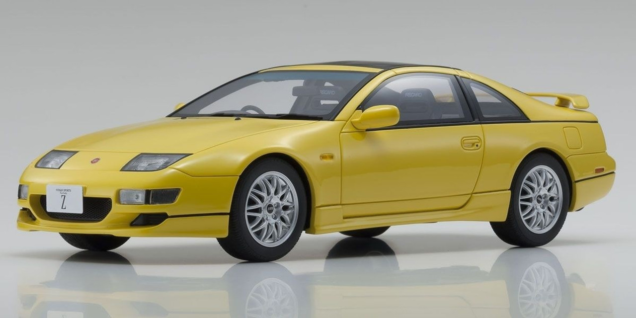 1/18 Kyosho Samurai Nissan Fairlady Z Z32 (Yellow) Resin Car Model