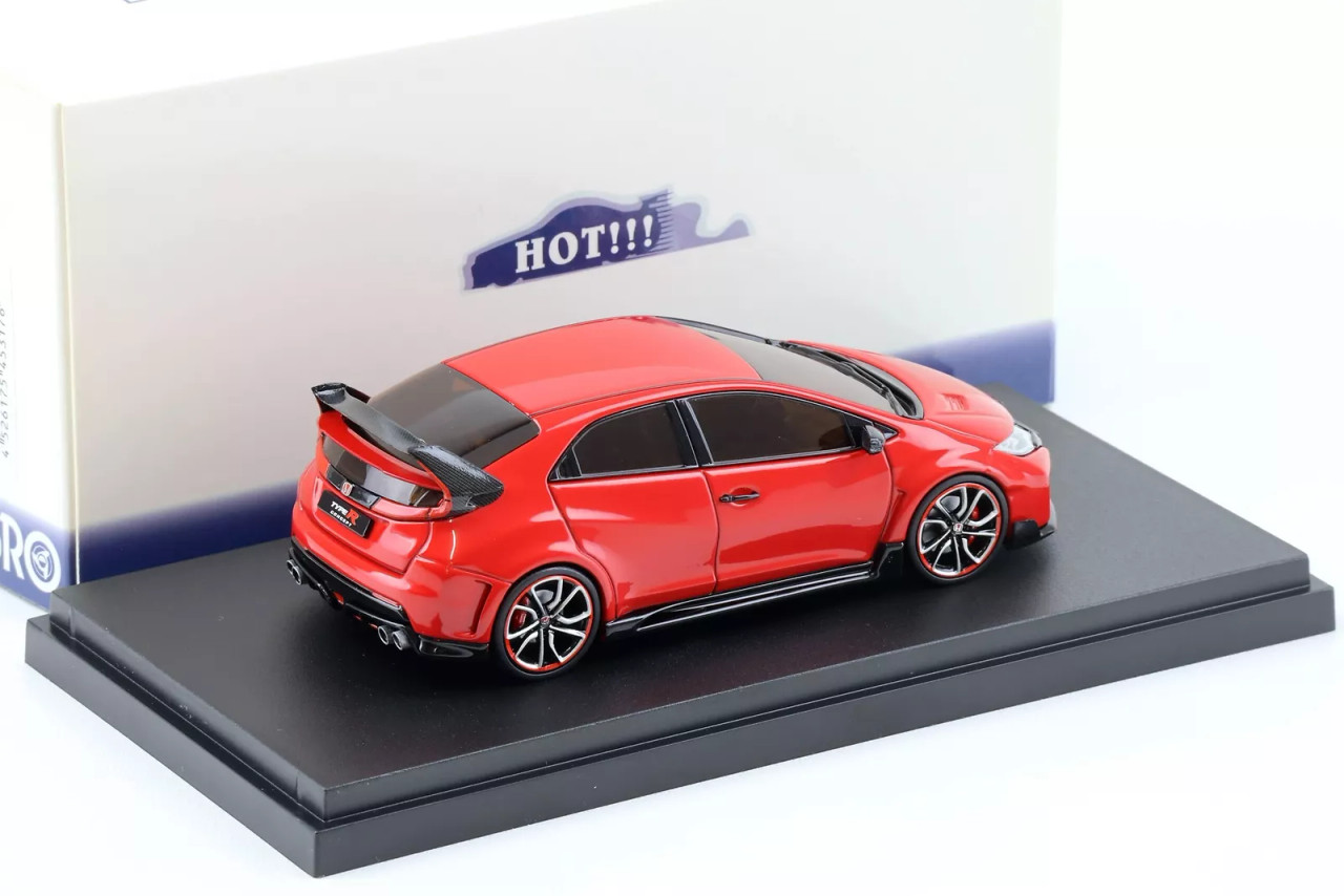 1/43 Ebbro 2014 Honda Civic Type R Concept Car (Red) Car Model