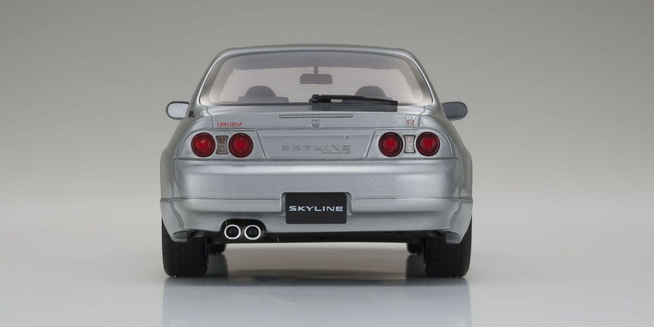 1/18 Kyosho Samurai Nissan Skyline GT-R GTR Autech Version (Silver) Resin  Car Model