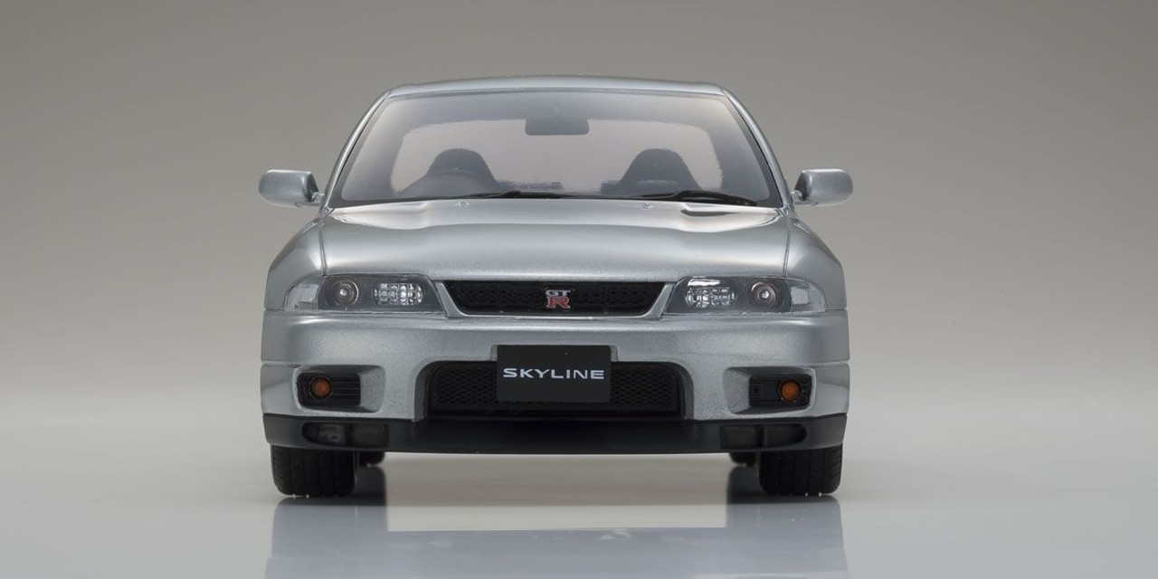 1/18 Kyosho Samurai Nissan Skyline GT-R GTR Autech Version (Silver) Resin Car Model