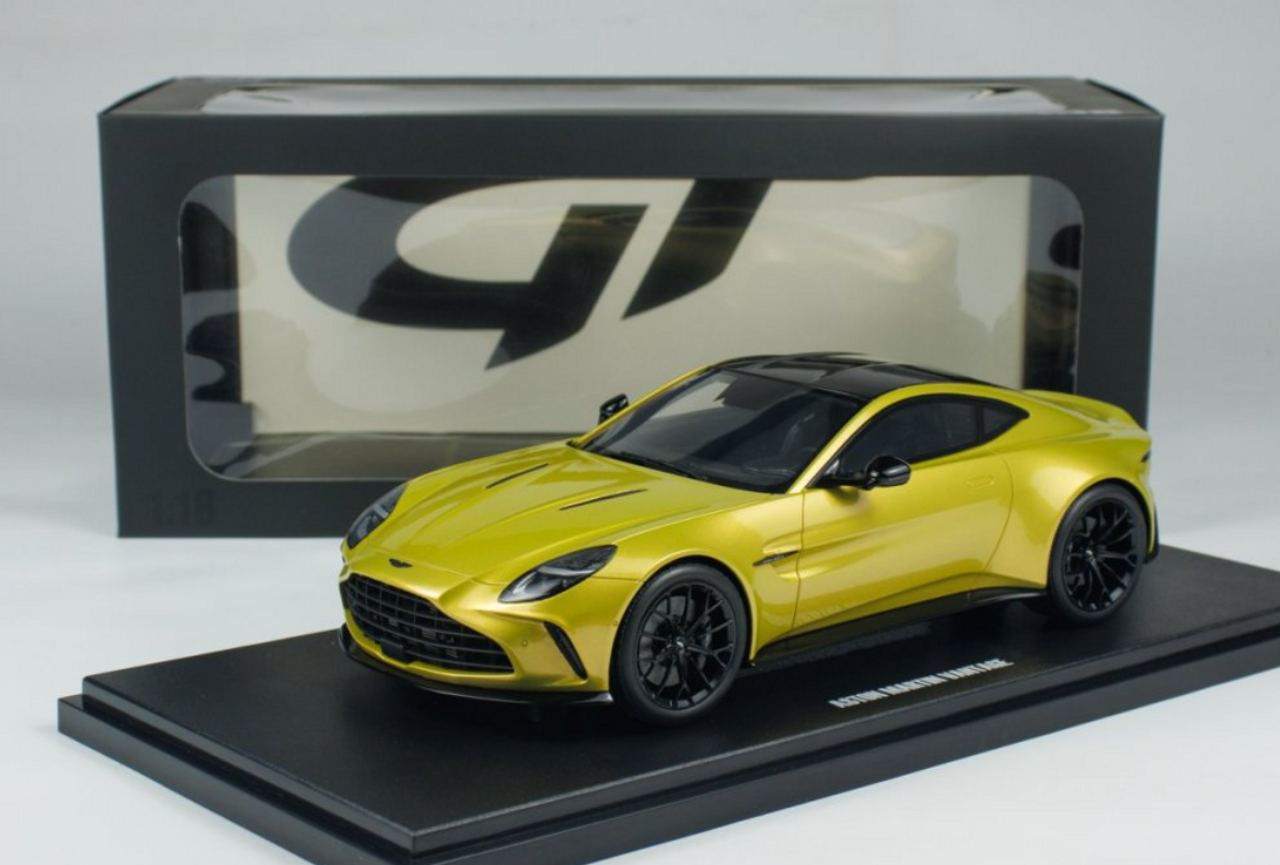1/18 GT Spirit 2024 Aston Martin Vantage (Cosmopolitan Yellow) Car Model