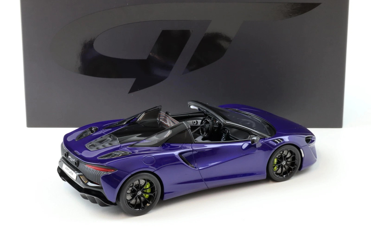 V 1/18 GT Spirit 2024 McLaren Artura Spider (Lantana Purple) Car