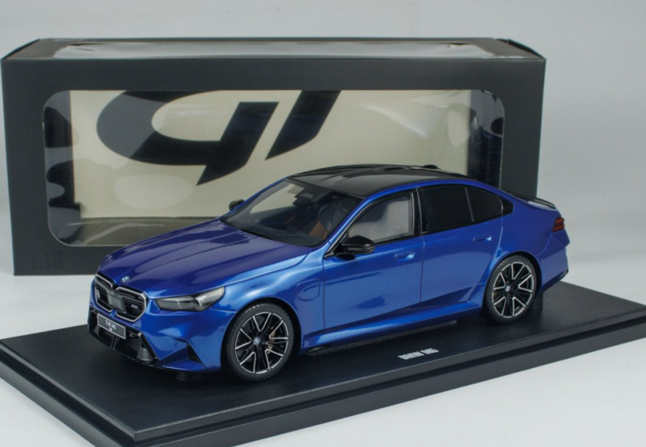 1/18 GT Spirit 2024 BMW M5 G90 (Marina Bay Blue Metallic) Car Model