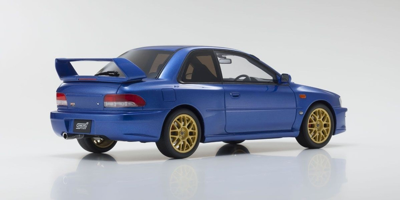 1/18 Kyosho Samurai Subaru Impreza 22B STi Version (Blue) Resin Car Model