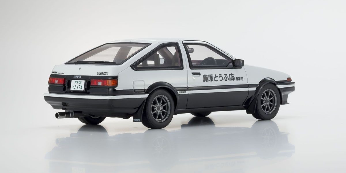 1 18 Kyosho Original Initial D Toyota Sprinter Trueno Ae86 Resin Car Model Livecarmodel Com