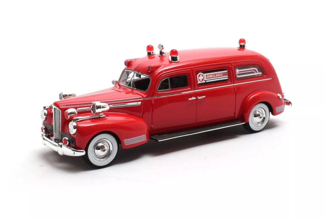1/43 Matrix 1941 Henney-Packard Ambulance Car Model - LIVECARMODEL.com