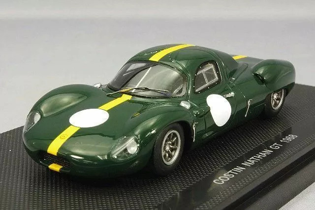 エブロ1／43 costin nathan GT 1968 1/43 Ebbro 1968 Costin Nathan GT (Dark Green) Car Model