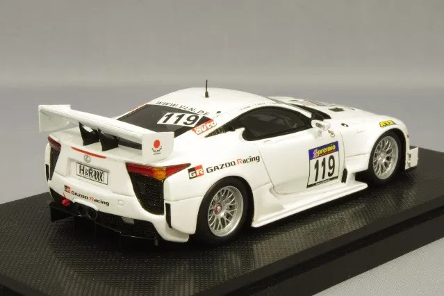 1/43 Ebbro 2001 Lexus LFA (SP8) #119 VLN 4h Nürburgring Gazoo