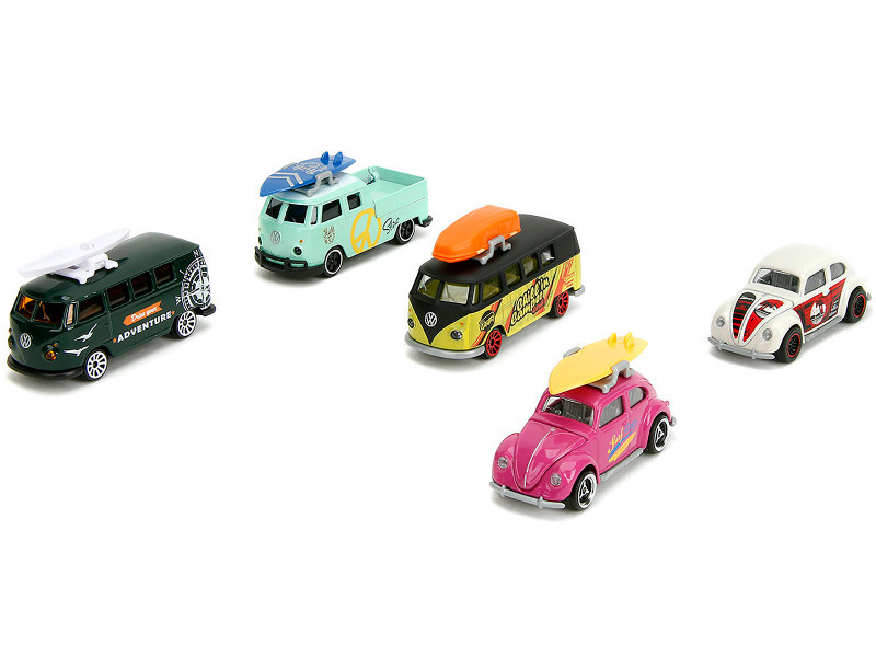 Volkswagen The Originals (2024) 5 piece Set 1/64 Diecast Model