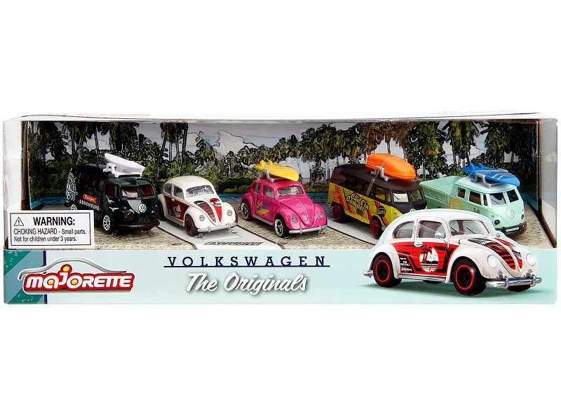 Volkswagen The Originals (2024) 5 piece Set 1/64 Diecast Model