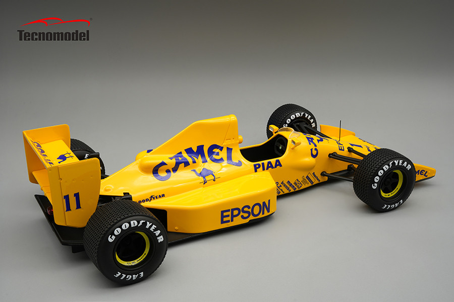 カー 1/18 Tecnomodel 1989 Formula 1 Lotus 101 1989 Canada GP #11 Driver