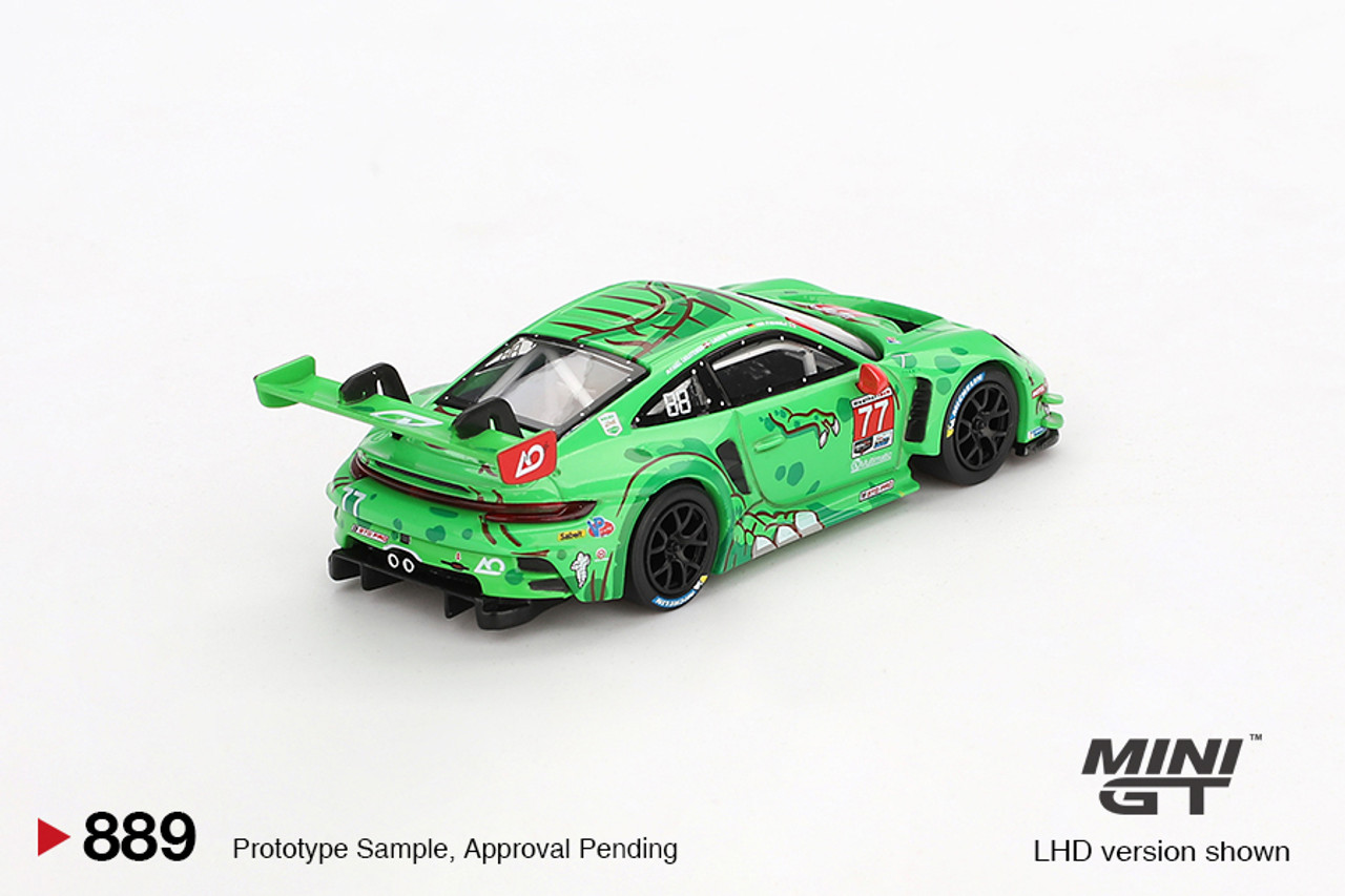 1/64 Mini GT 2024 Porsche 911 GT3 R #77 AO Racing IMSA