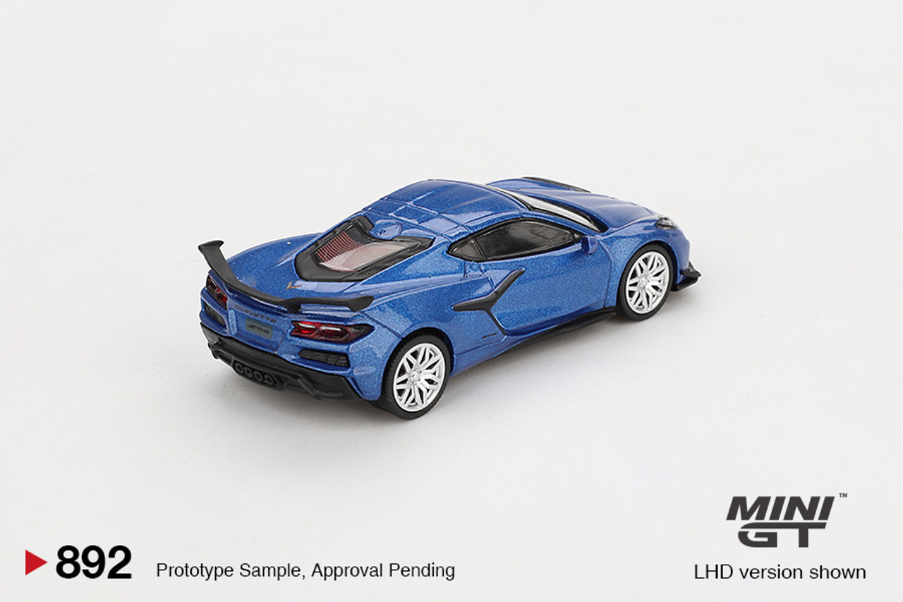 MINI GT シボレー・コルベット Z06 2023 チェイスカー MINI GT 1/64 シボレー コルベット Z06 2023 アーティック