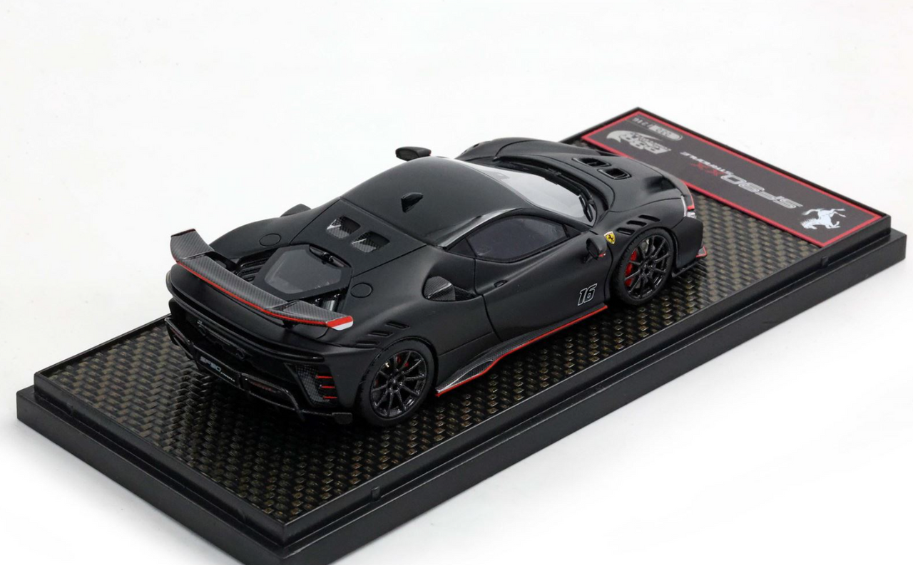 1/43 Ferrari SF90 XX Stradale (Matte Black) Car Model