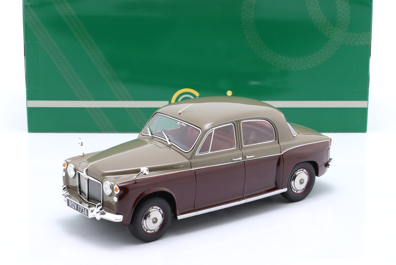 1/18 Cult Scale Models 1962 Rover 110 P4 (Grey & Maroon) Car