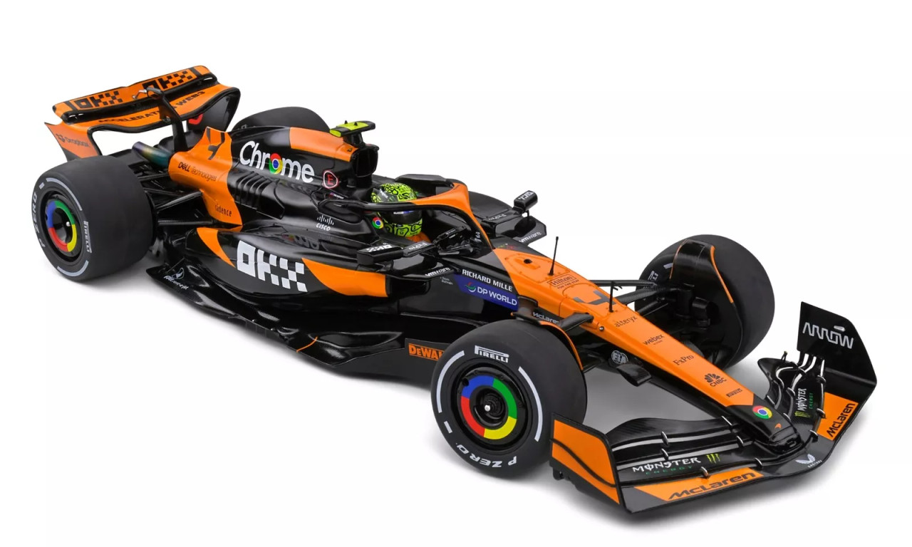 ホットウィール McLaren Formula 1 Team (#4) Hot Wheels F1 Series: McLaren Formula 1 Team MCL38 Car #4